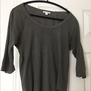 James Perse long-sleeved shirt